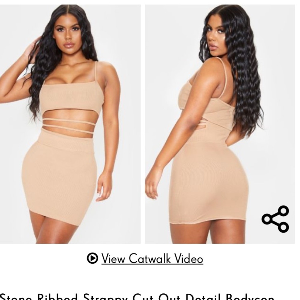 Tan dress!